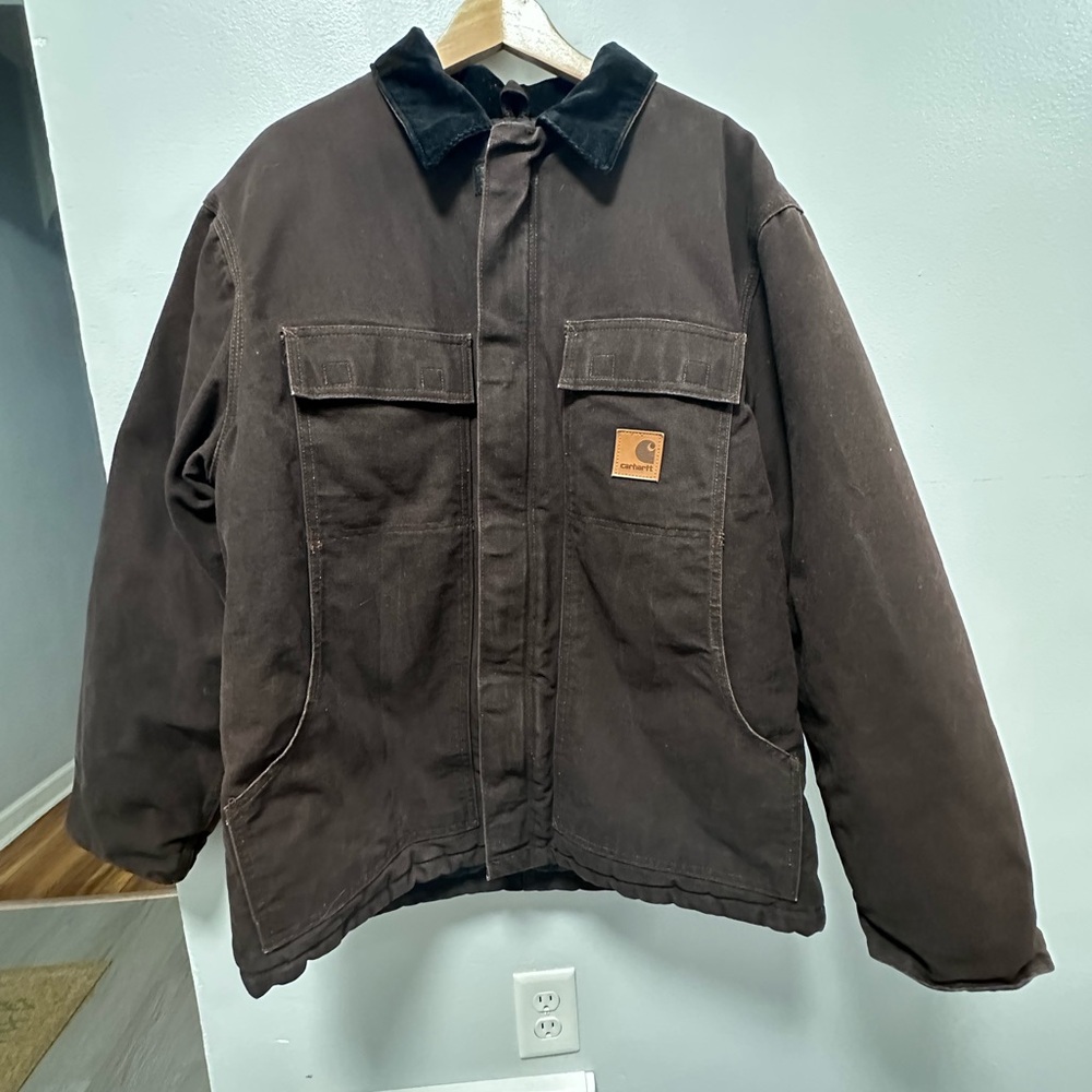 Carhartt C26 DKB brown traditional arctic coat